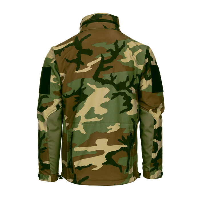 Tactical Softshell Jacket - Woodland-1639