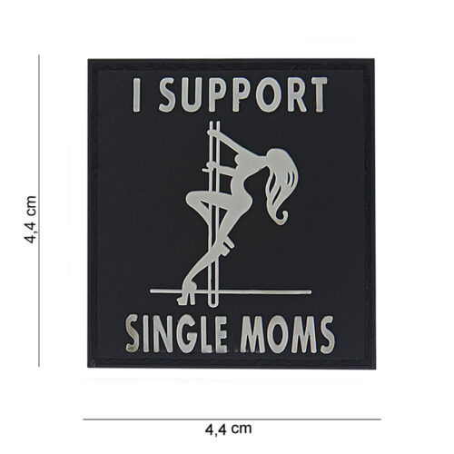 EMBLEEM 3D PVC I SUPPORT SINGLE MOMS-0