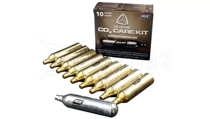 ASG CO2 ULTRAIR CARE KIT 12g - 10pcs