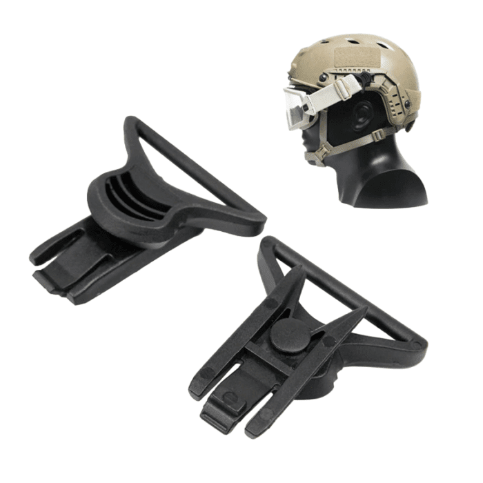 SMP - Spare helmet clips (no strap) - Swivel clips 36mm - 10